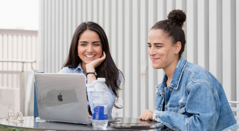 Bilingual virtual drop-in sessions